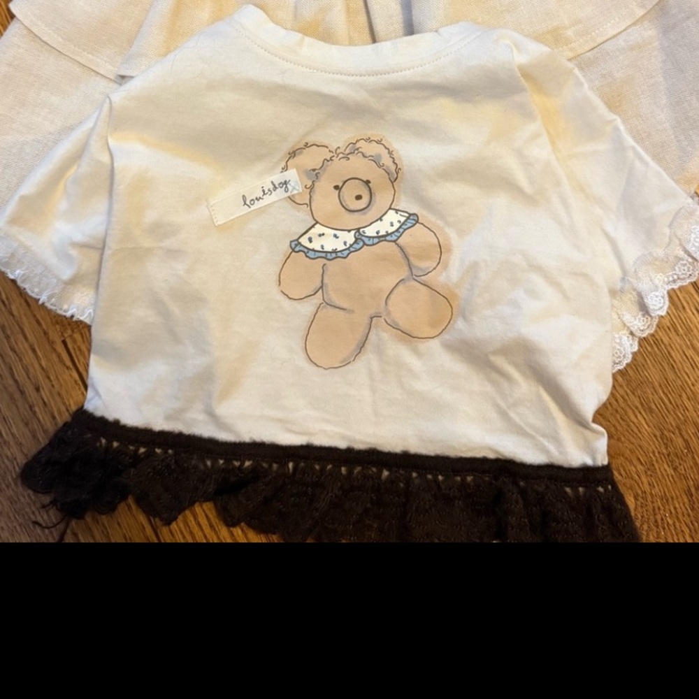 Louisdog Bear shirt L Louis Dog
